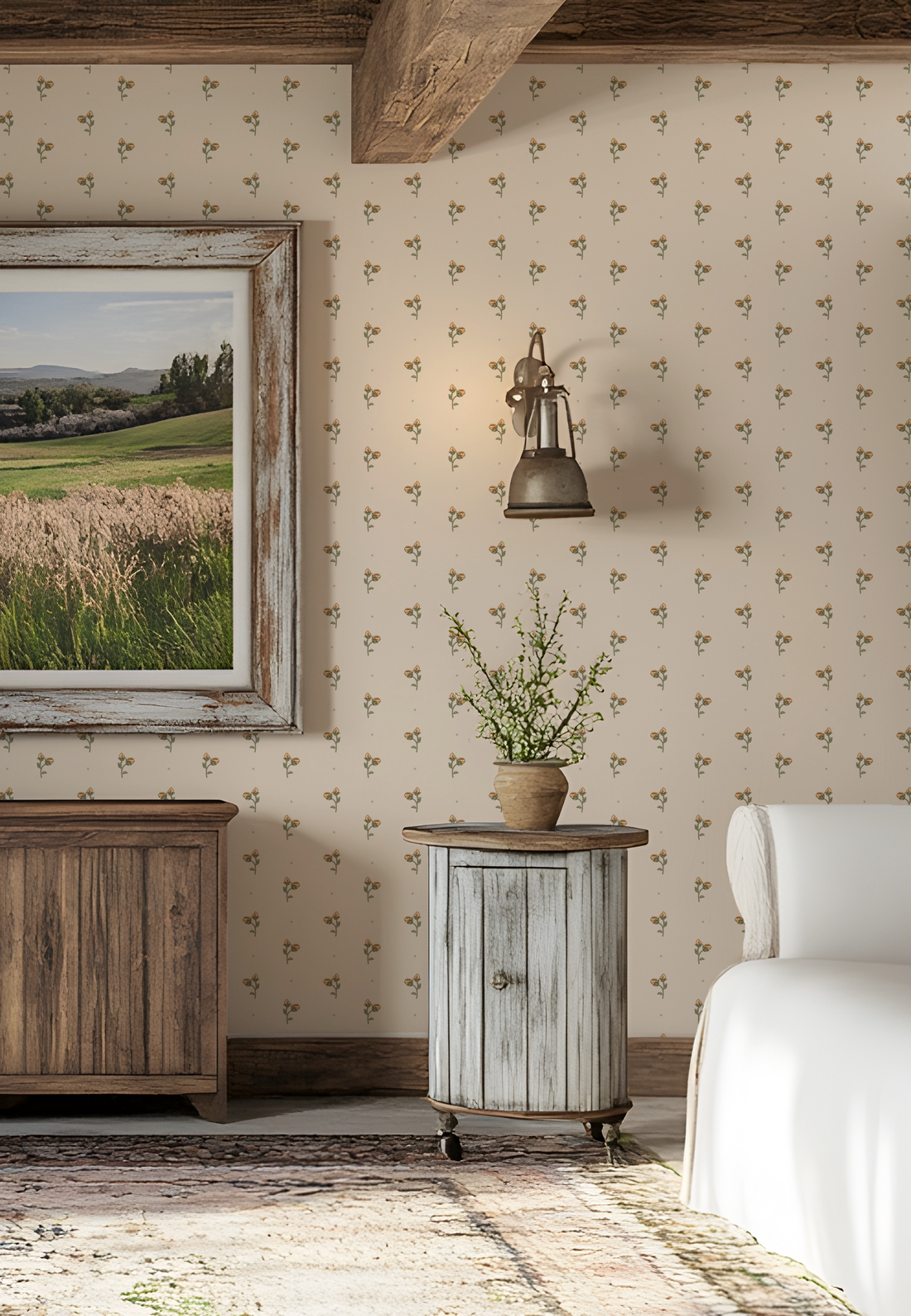 How to Wallpaper a Chimney Breast and Its Alcoves