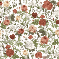 Rosalie  Pattern - Autumn Colourway