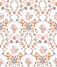 Portia  Pattern - Autumn Colourway